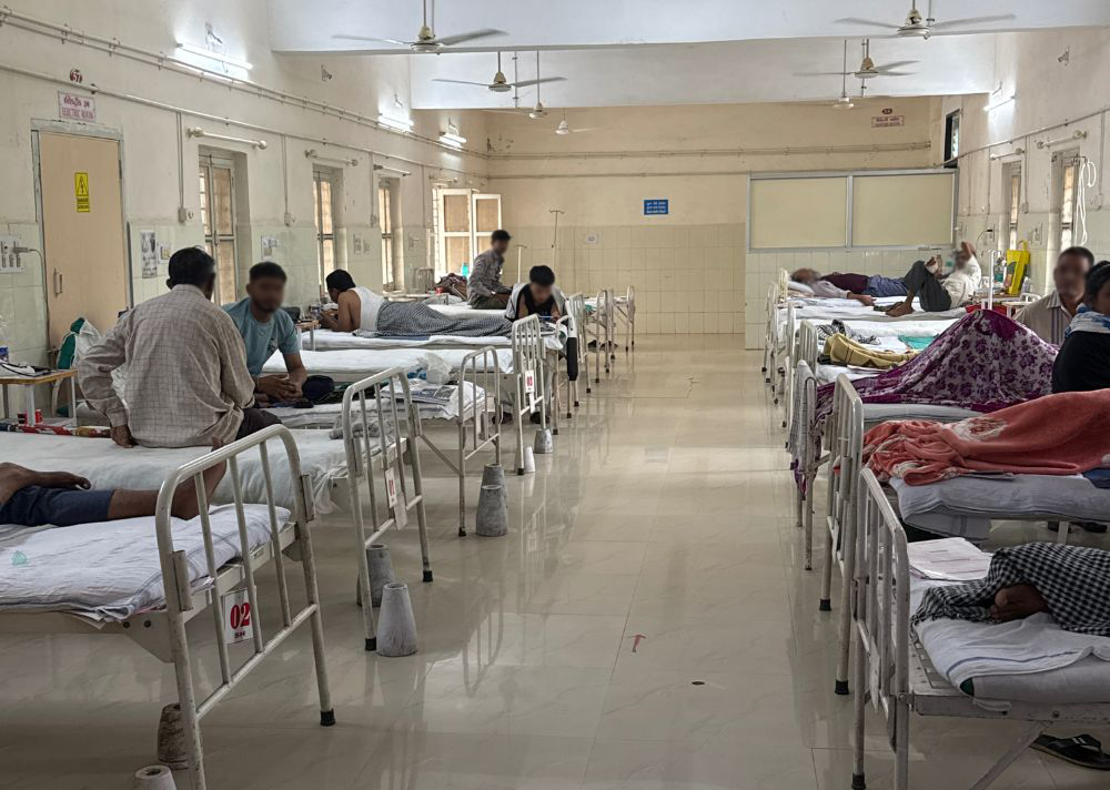 大学病院の病室